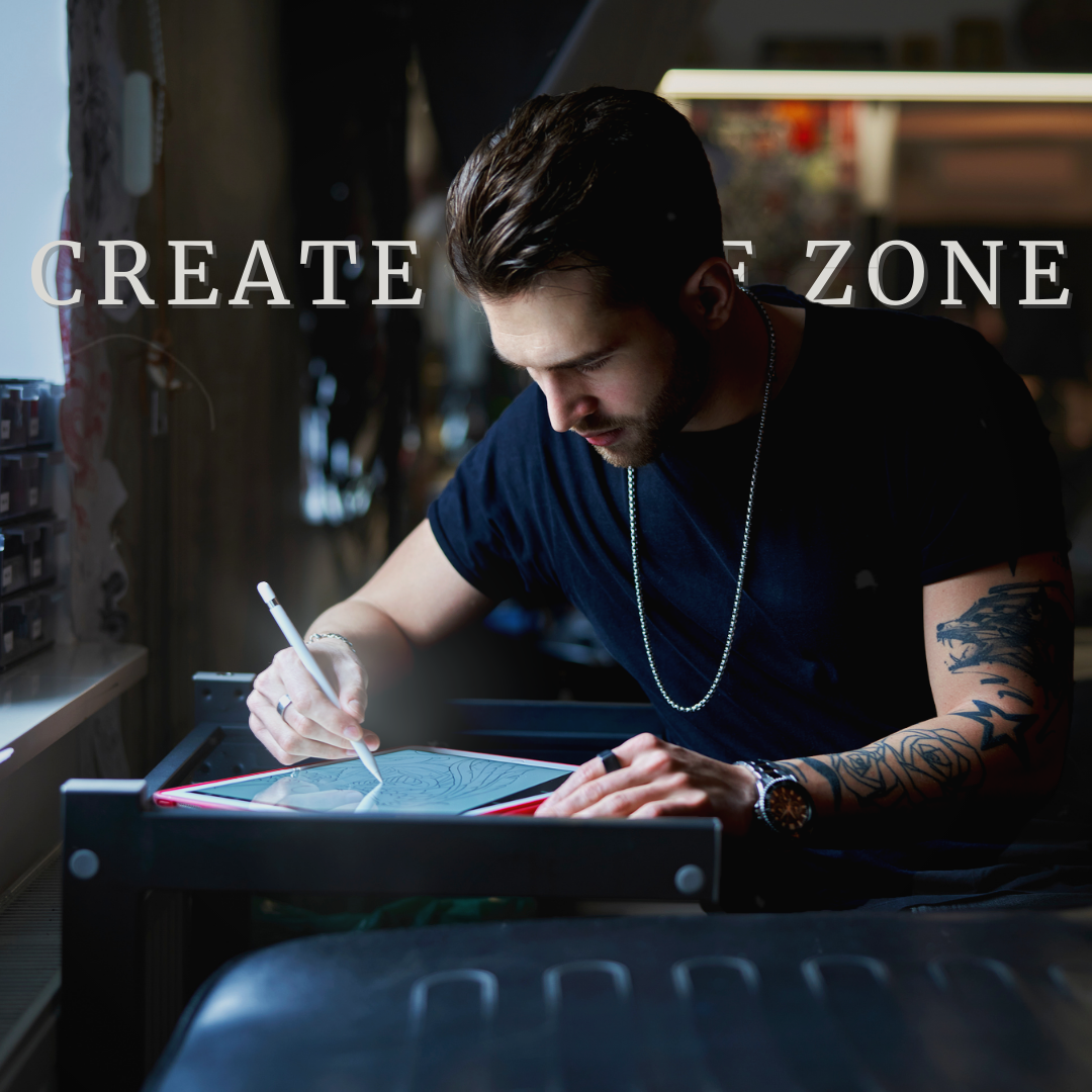 creating in the zone